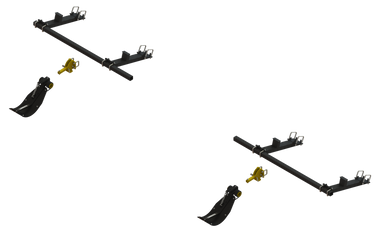 LANSS3412R2 -- Lankota Stalk Stomper® Mounting Kit for CaseIH® 2212/2412/3212/3412 Series 30